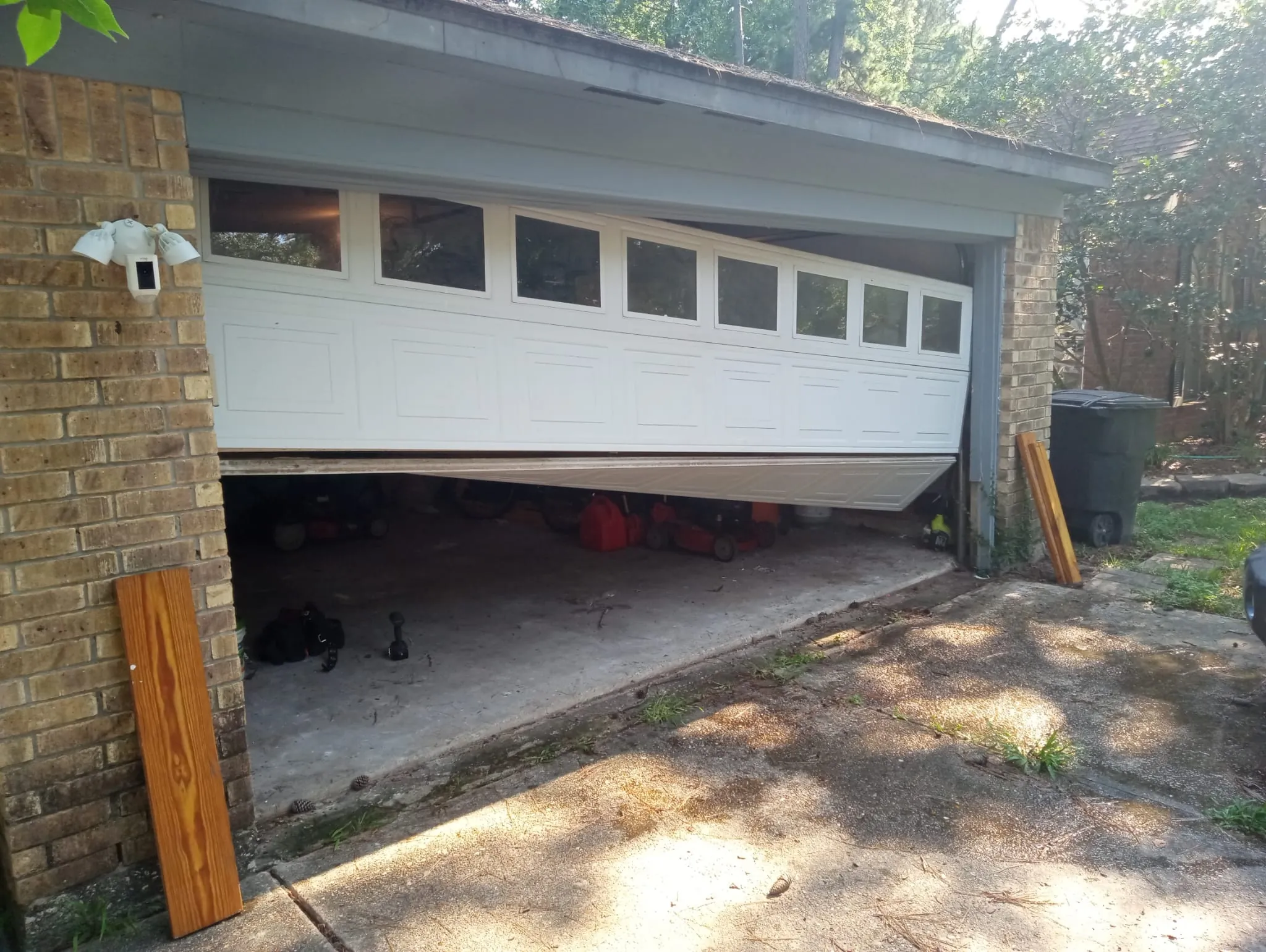 Garage Door Track Repair in Cypress, TX - Lemus Garage Door Services